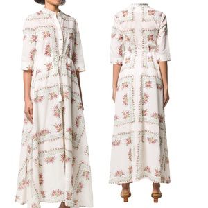 $398 NWT TORY BURCH garden maxi dress medium m